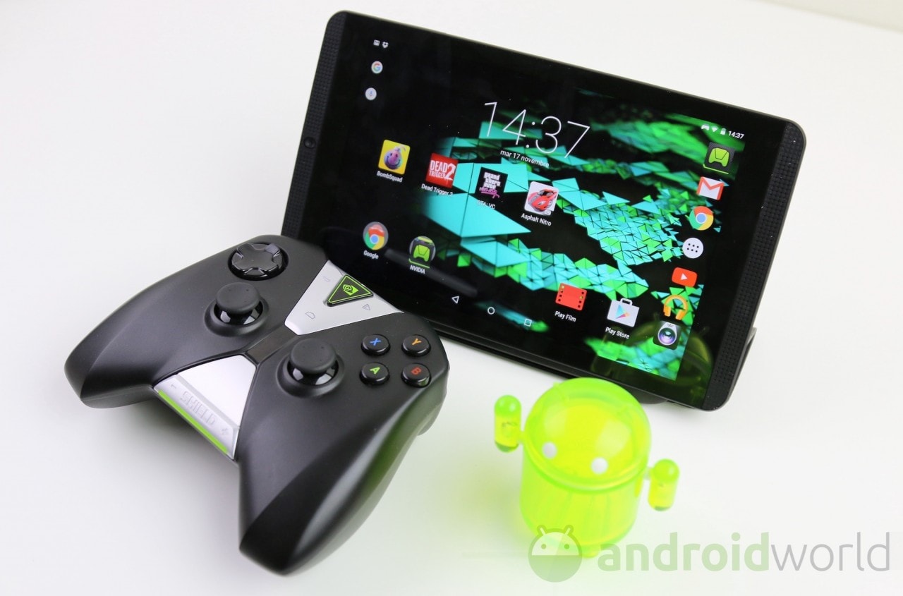NVIDIA Shield Tablet e Shield Tablet K1 si aggiornano alla versione 5.2, ecco le novità (foto)