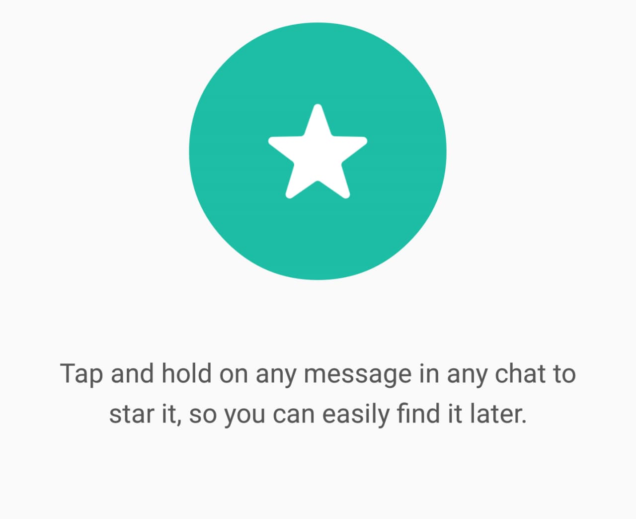 Nell&#039;ultima beta di WhatsApp potete mettere tra i preferiti i messaggi che volete! (foto e download apk)