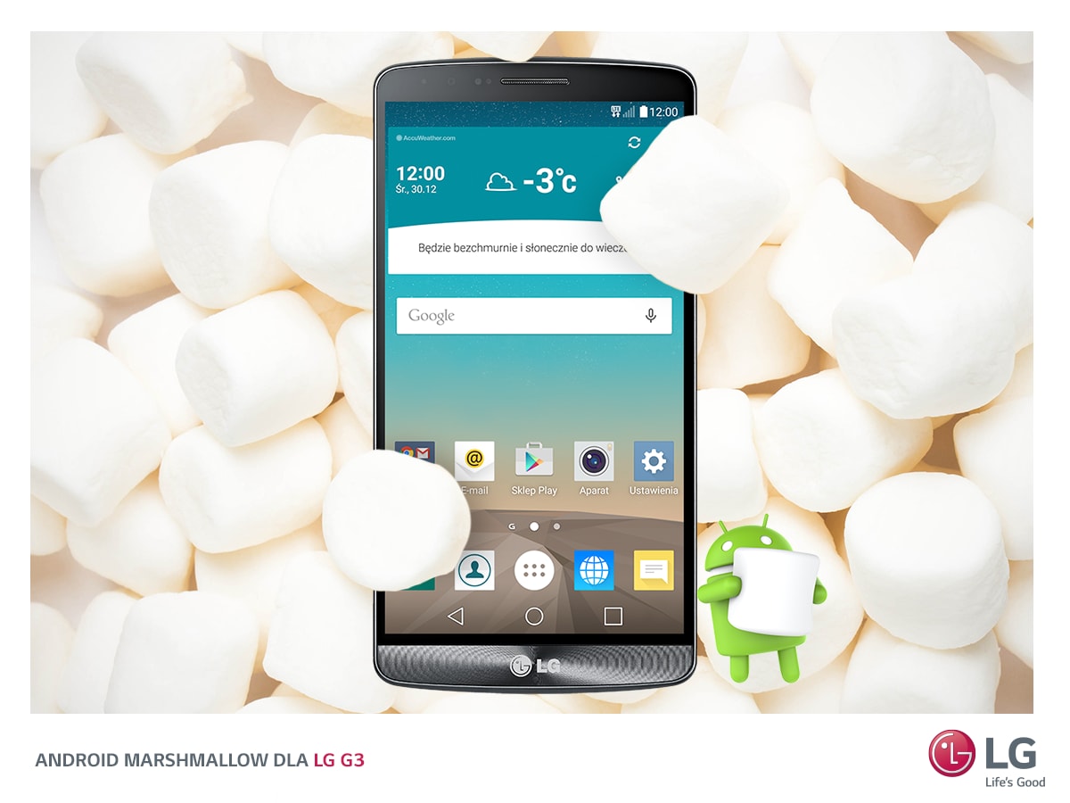 LG G3 no brand si aggiorna a Marshmallow in Italia
