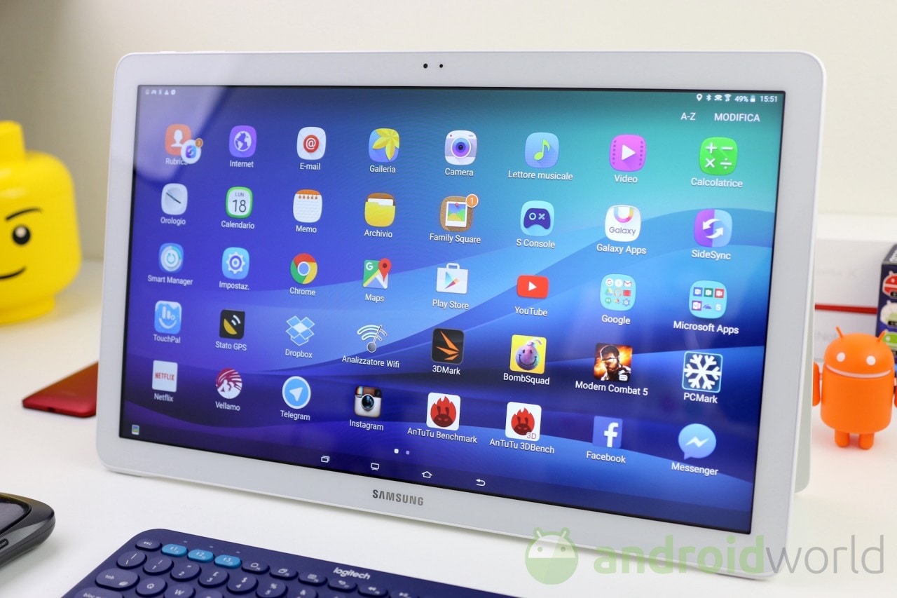 Samsung al lavoro su Galaxy View 2: sarà sempre un mega-tablet, ma con qualche accortezza in più