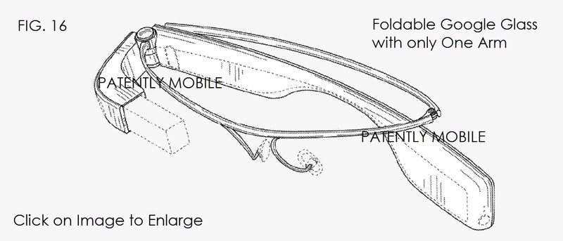Google brevetta un nuovo design per i Glass che saranno pieghevoli