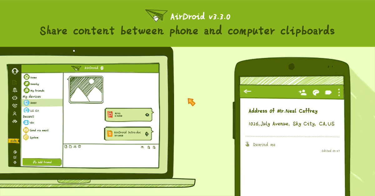 Provate AirDroid 3.2: ora con AirME, screen recording e clipboard condivisa tra PC e Android! (foto)