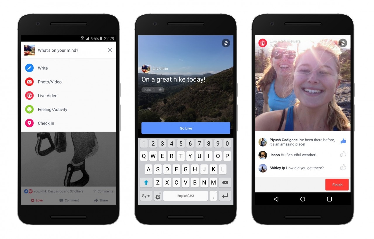 Facebook potrebbe aver iniziato ad attivare il tab per i video Live: a voi risulta? (foto)