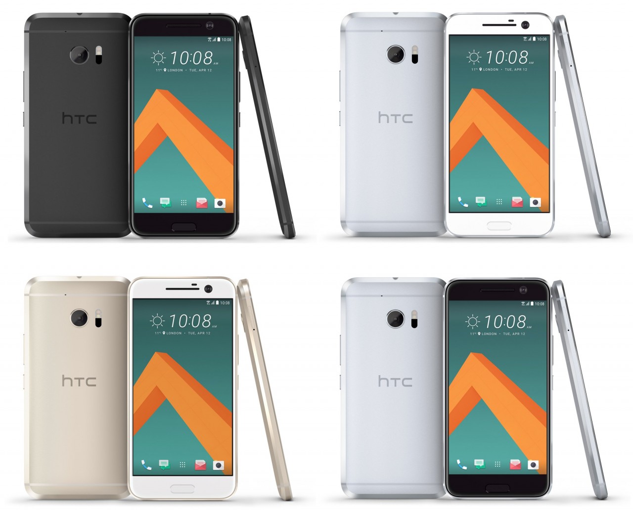HTC 10 si mostra in quattro colori, sempre più pronto al lancio (aggiornato)