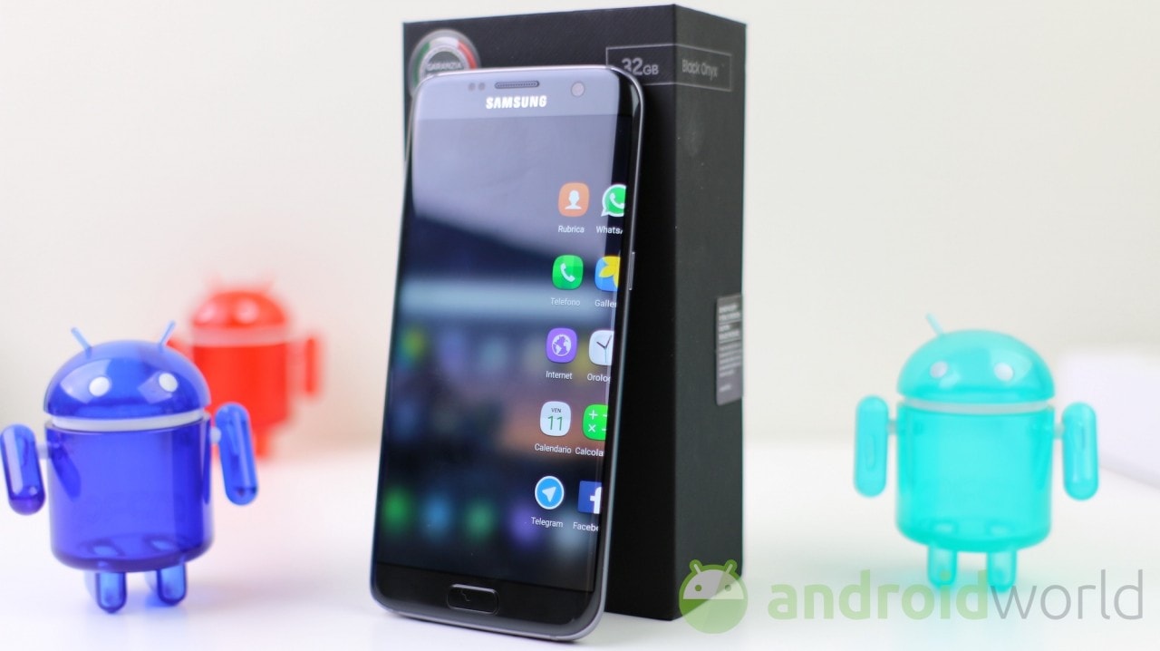 Samsung Galaxy S7 edge riceve un nuovo aggiornamento in versione no brand