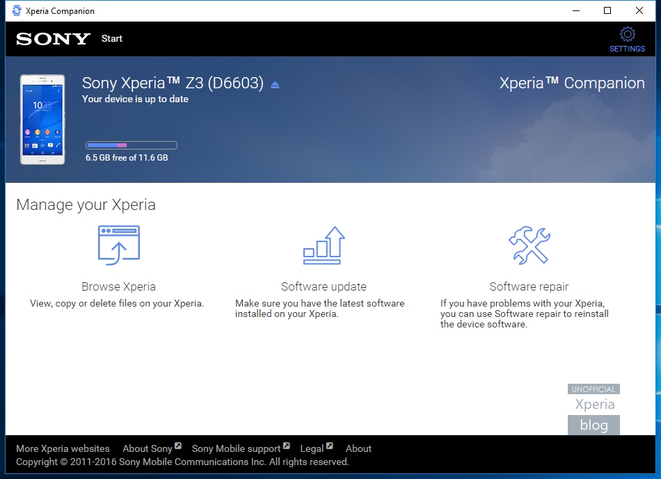 Xperia Companion è il nuovo software ufficiale per PC per gestire il vostro dispositivo Sony