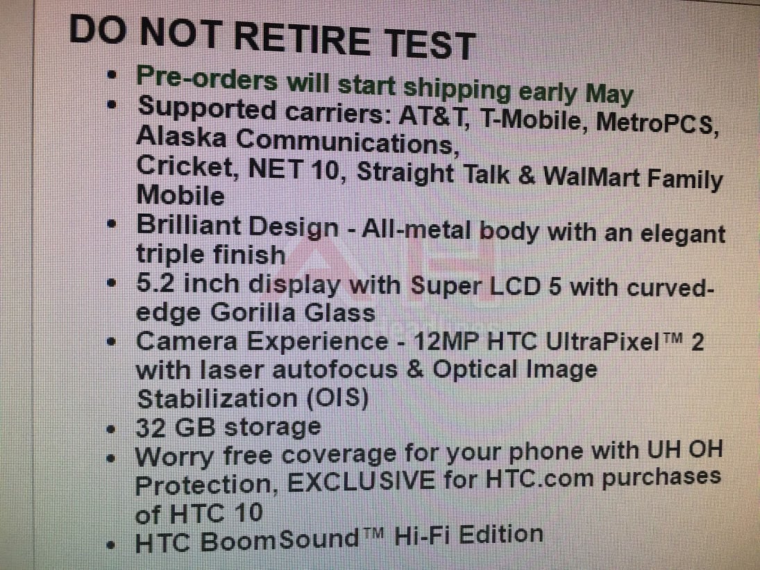 Conferme e smentite per HTC 10 grazie ad un nuovo scatto rubato