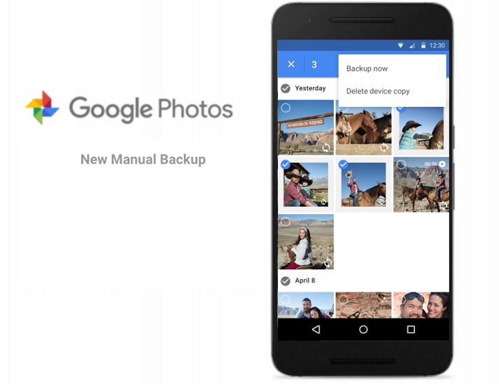 Finalmente potete fare il backup di qualsiasi immagine su Google Foto, quando volete!