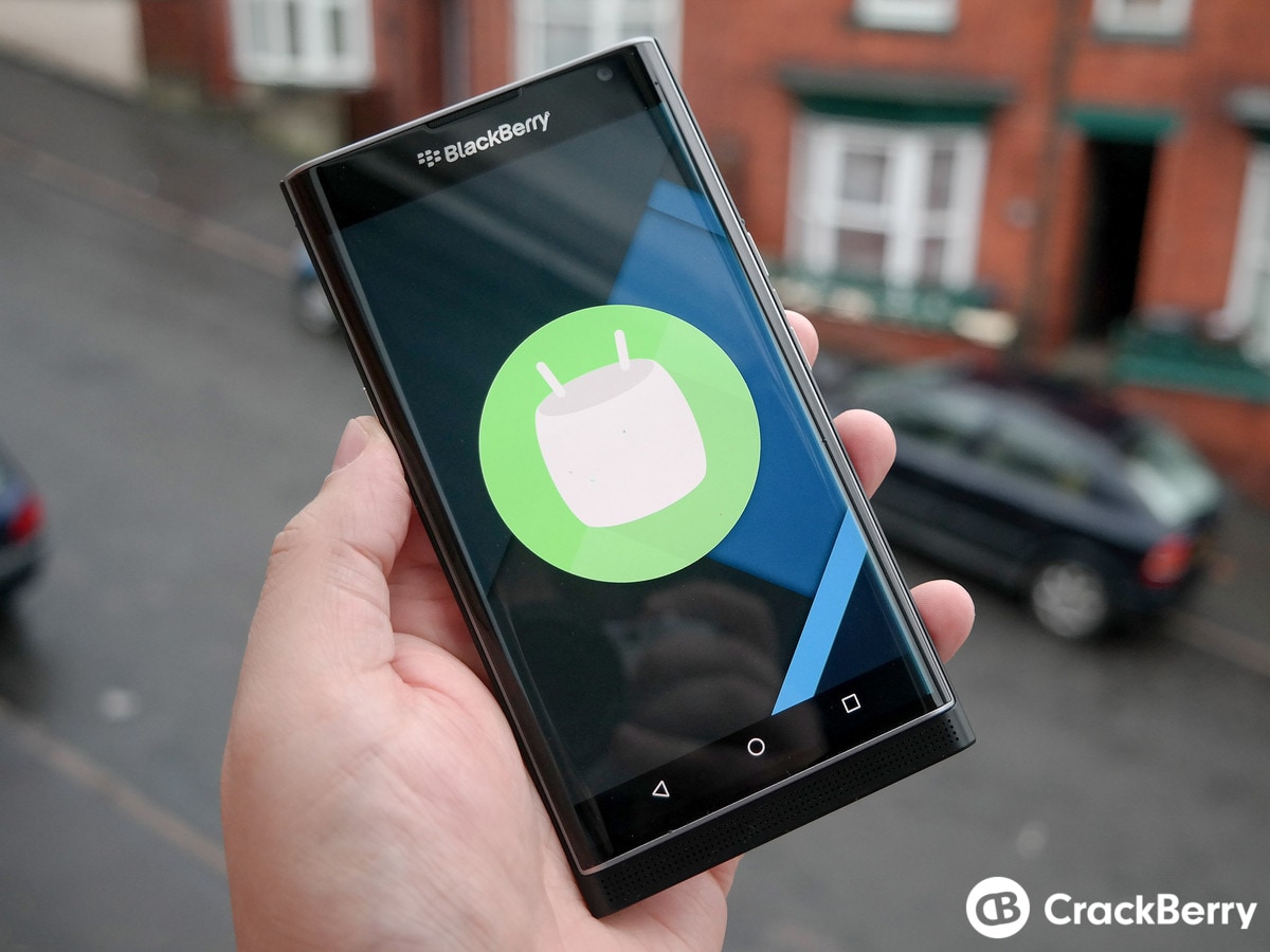 BlackBerry Priv riceve il primo aggiornamento per la beta di Marshmallow
