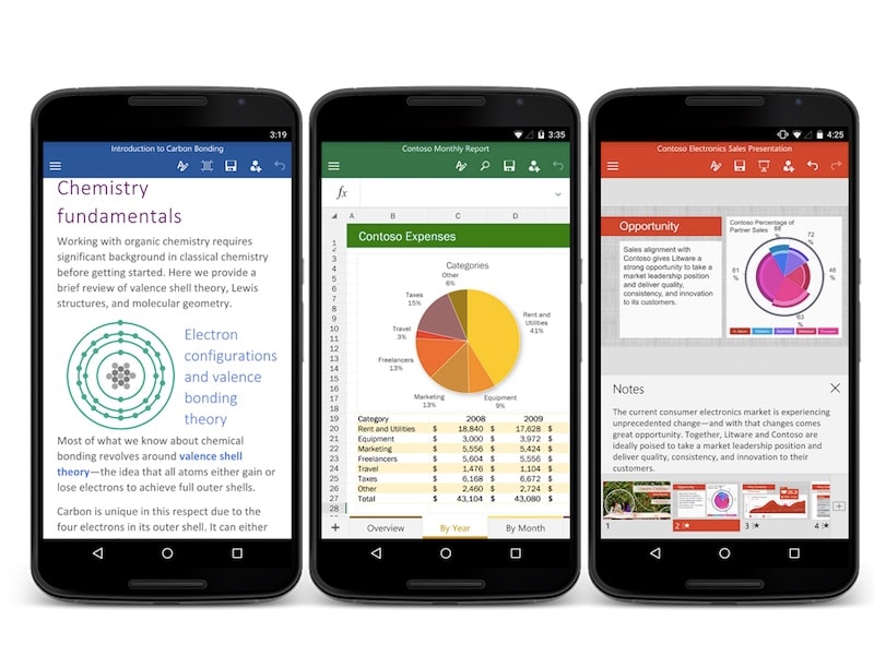 La beta di Office per Android si aggiorna con salvataggio file su SD e altre novità