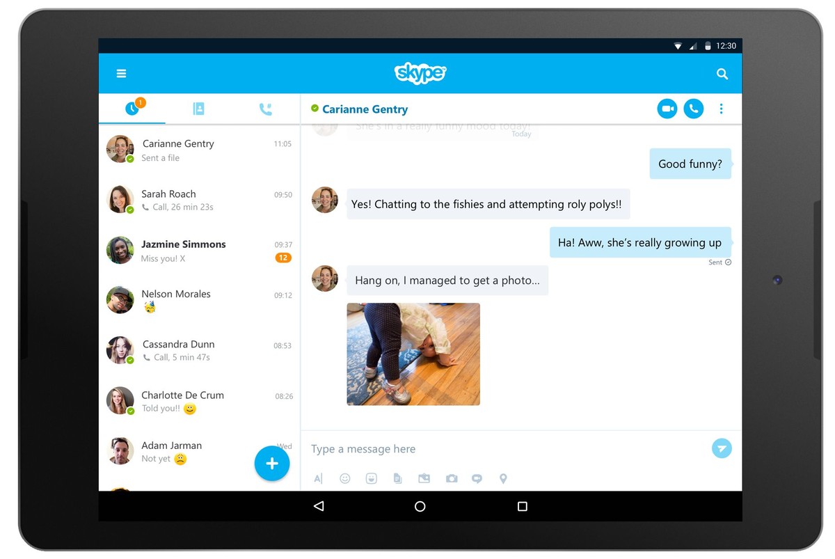 Microsoft aggiorna Skype, con un occhio di riguardo per i tablet