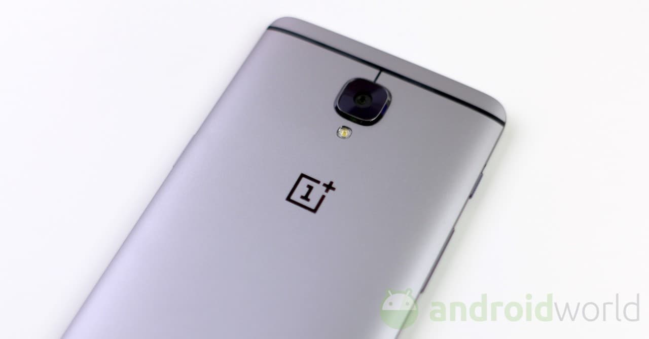 OnePlus 3T sarà presentato il 15 novembre: la conferma ufficiale