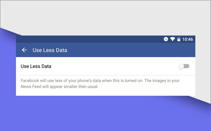 Facebook sta sperimentando un pulsante per farvi risparmiare dati: lo avete già?