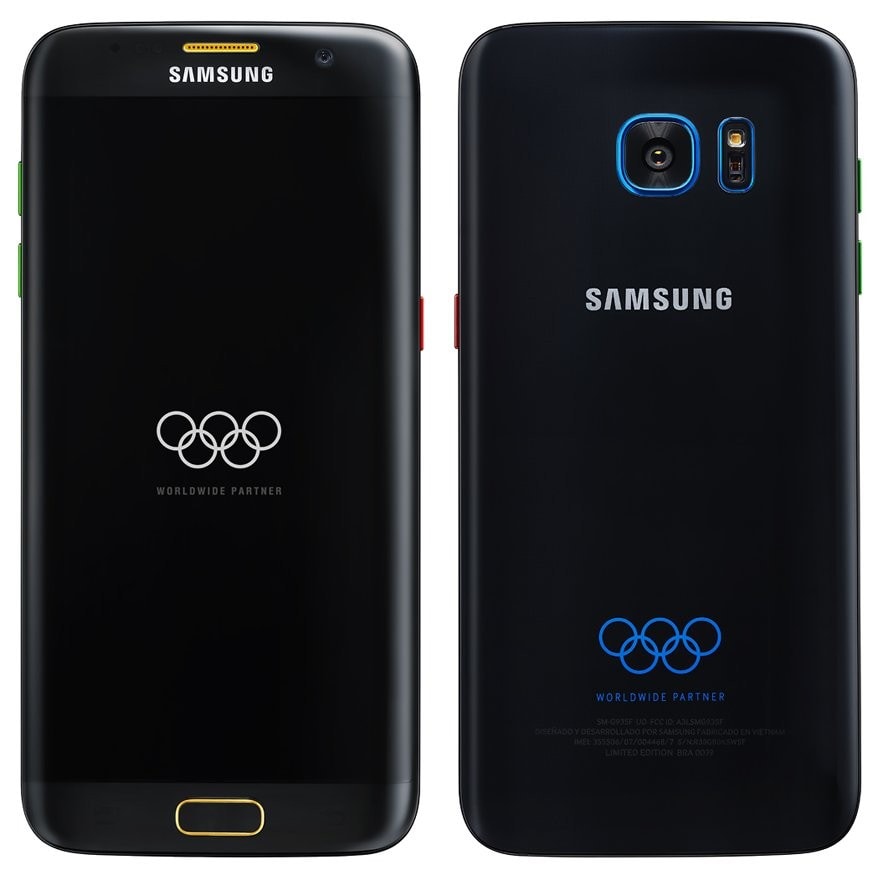Le Olimpiadi 2016 di Rio renderanno unico Samsung Galaxy S7 edge