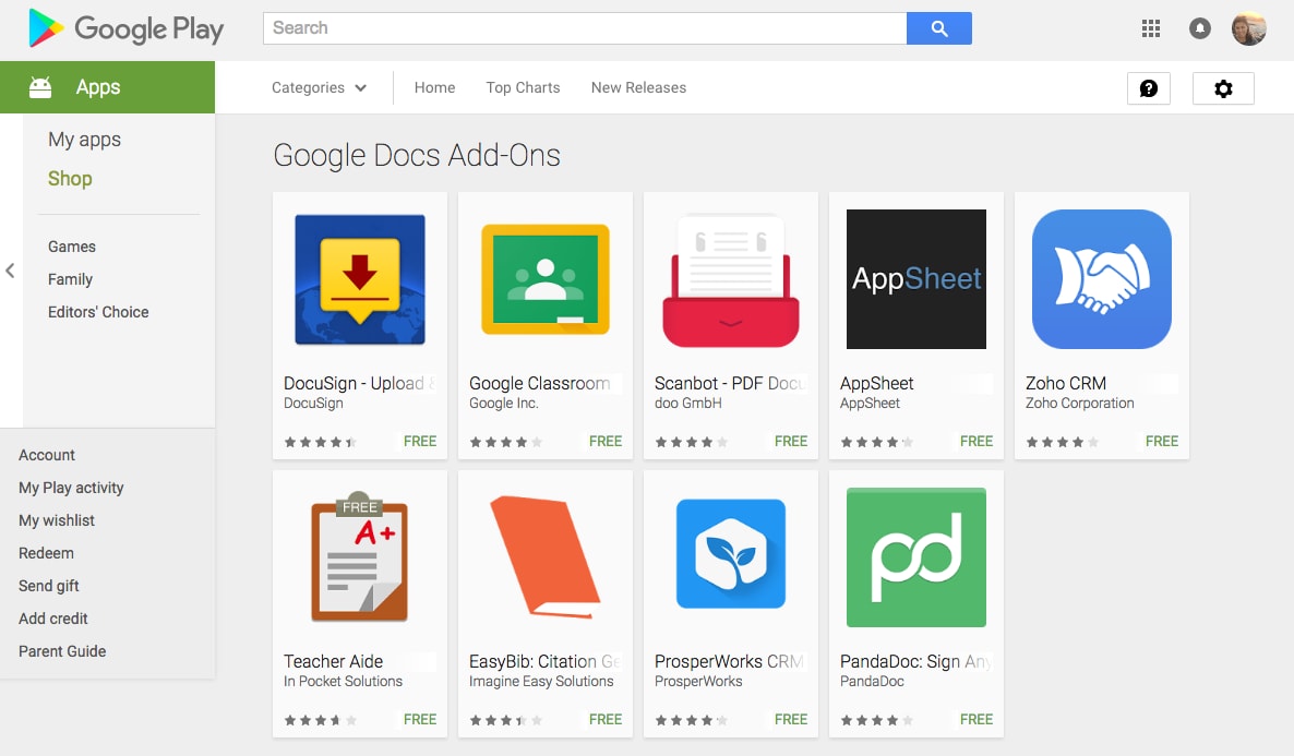 Documenti e Foglie Google diventano più potenti su Android, grazie agli add-on
