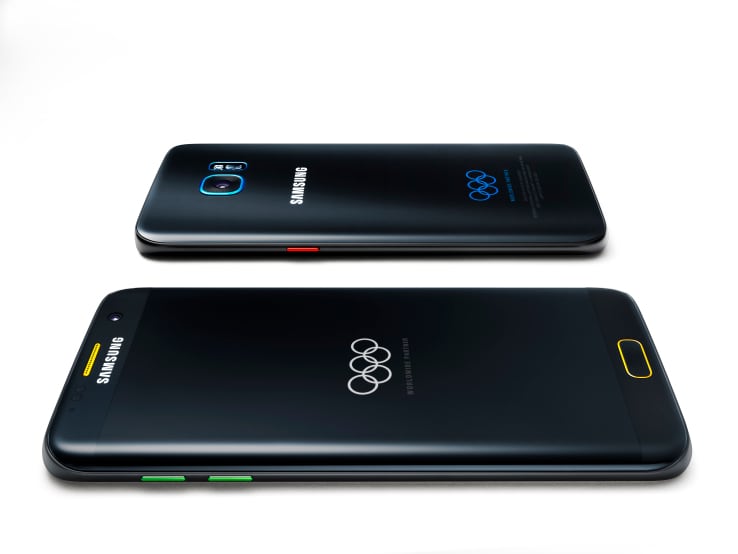 La versione di Galaxy S7 edge per le Olimpiadi di Rio è ufficiale