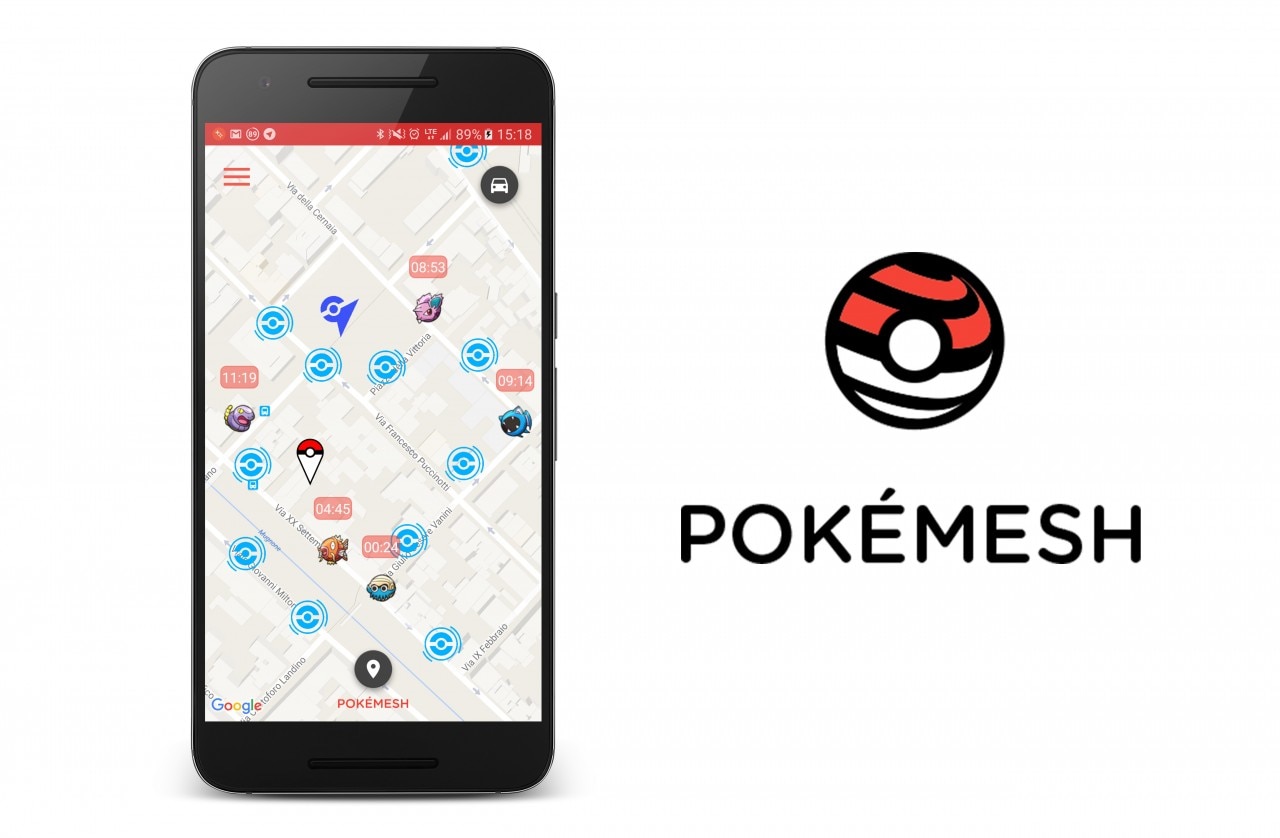 PokéMesh, l&#039;app per tracciare i Pokémon, funziona nuovamente! (download apk)