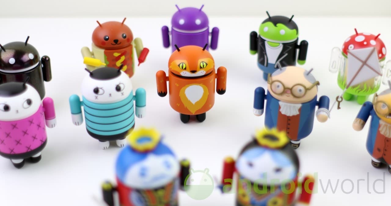 Android collectible serie 6, unboxing e foto
