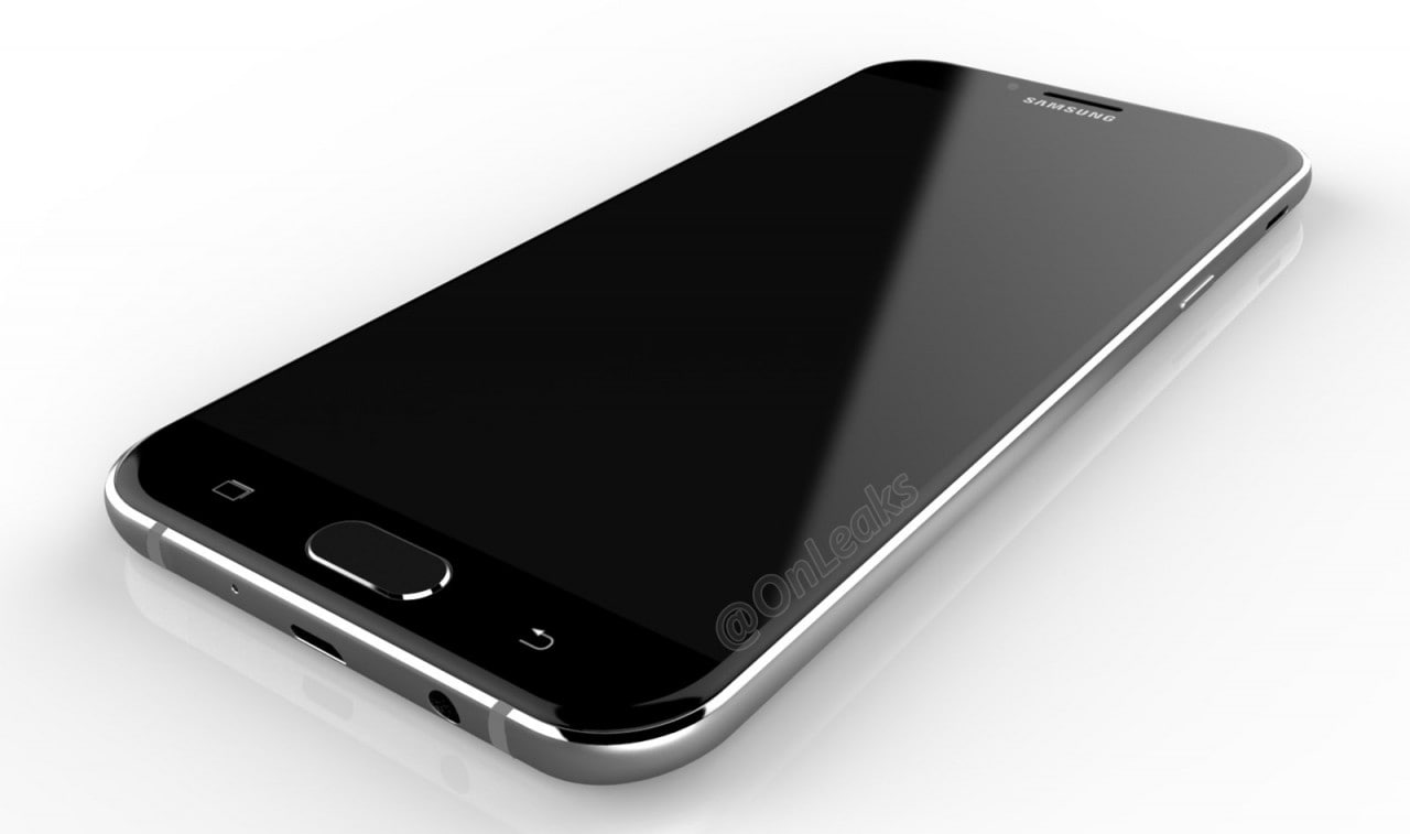 Samsung Galaxy A8 prende spunto da Galaxy S7, ma con speaker sul fianco? (foto)