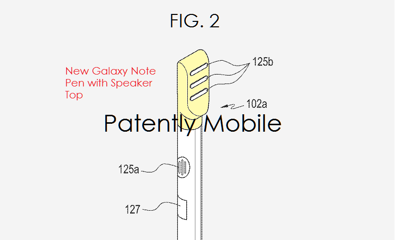 Samsung brevetta una S Pen che funziona anche da speaker