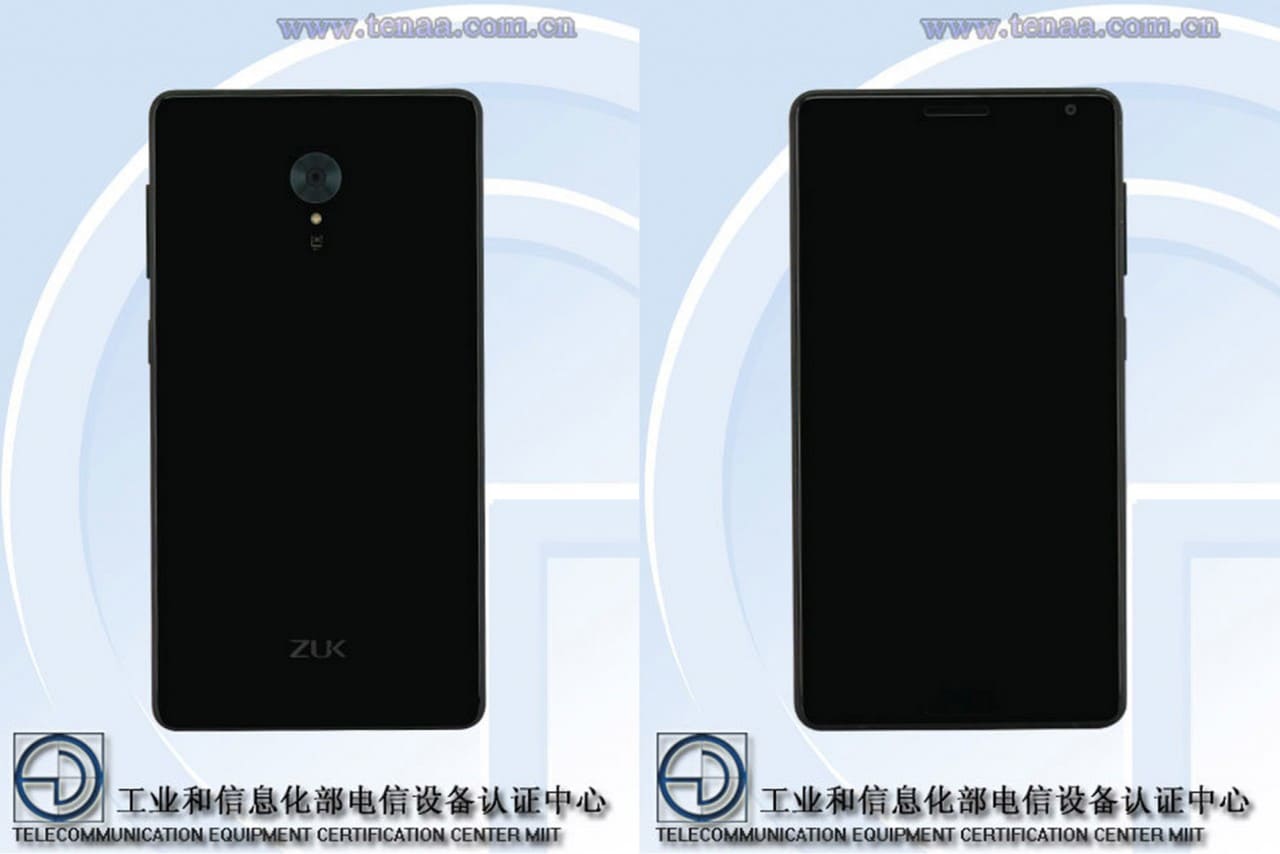 Un nuovo smartphone ZUK con Snapdragon 821 è stato certificato in Cina (aggiornato: ZUK Edge?