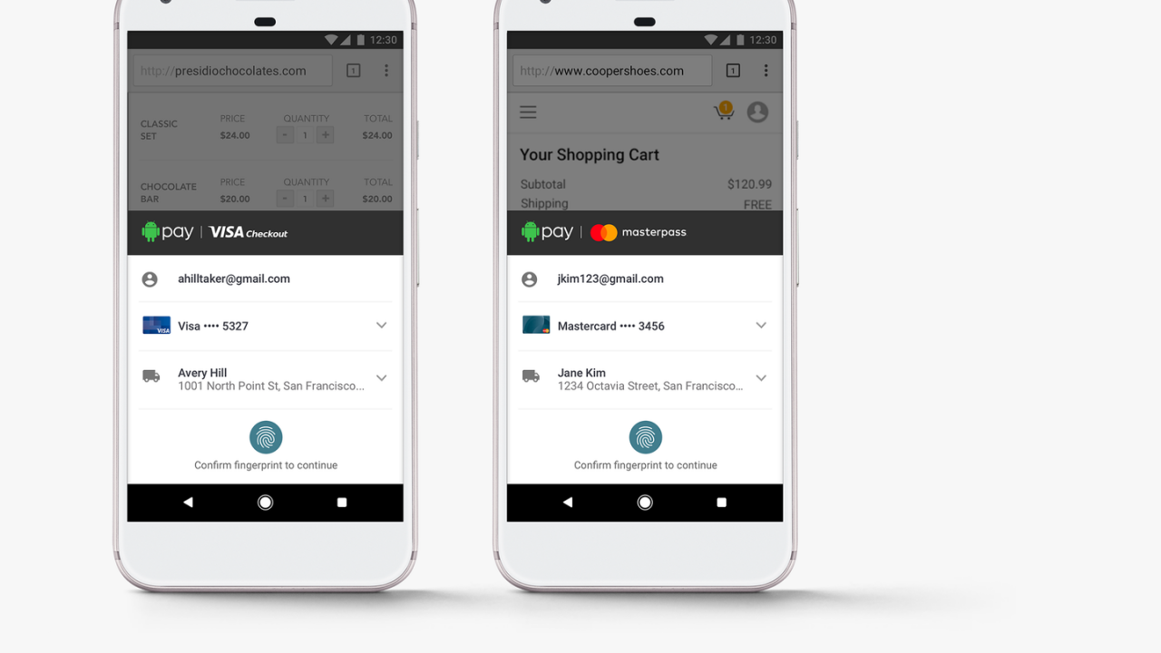 Android Pay stringe accordi con Visa e Mastercard per i pagamenti online