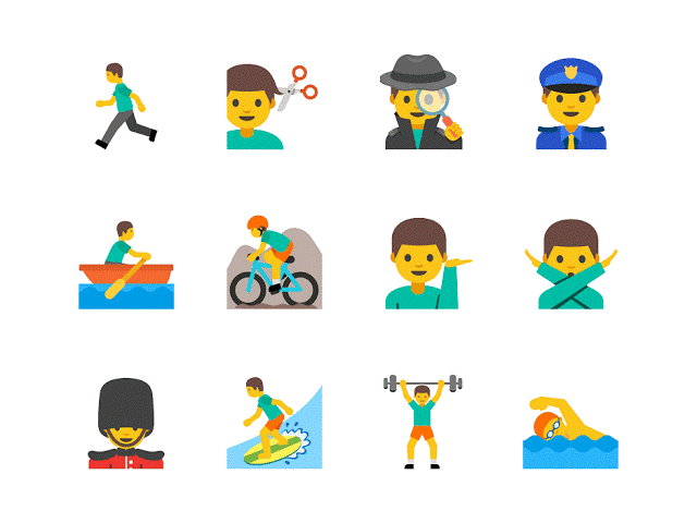 Android 7.1 porta con sé centinaia di nuove emoji, soprattutto al femminile (foto)