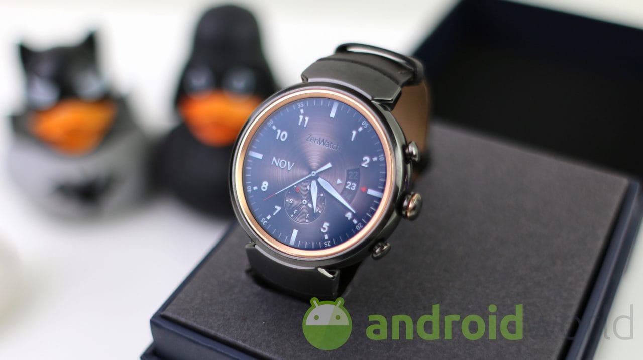 ASUS ZenWatch 3 riceverà Android Wear 2.0 a fine mese (aggiornato)