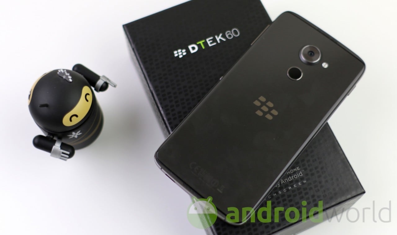 BlackBerry DTEK50 e DTEK60 si aggiornano con una gradita sorpresa: le patch di sicurezza di febbraio