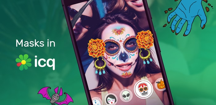 ICQ si ispira a Snapchat, introducendo gli &quot;effetti speciali&quot; in foto e video