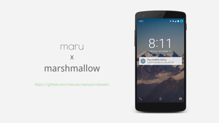 Maru OS si aggiorna alla versione 0.3 e passa a Marshmallow (foto)