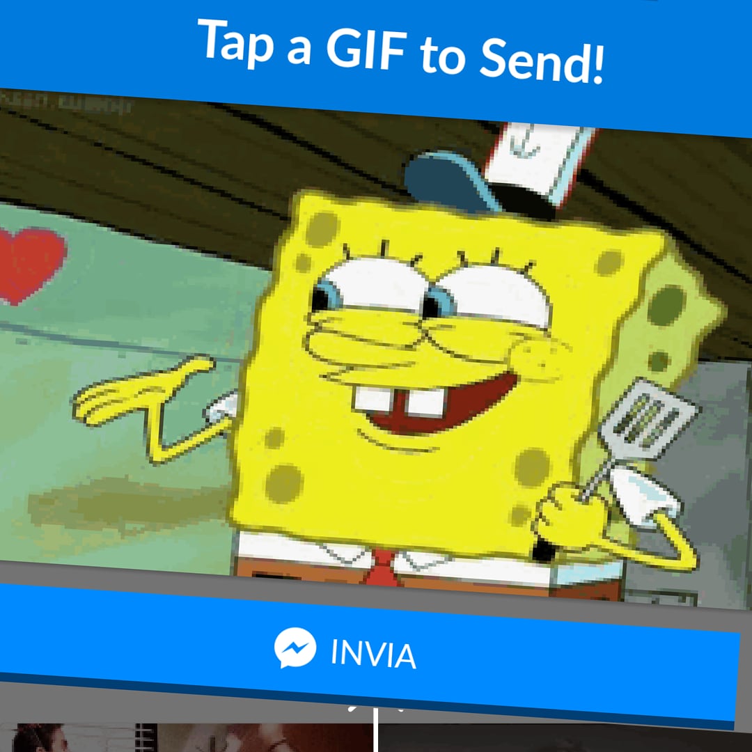 Tenor GIF Keyboard vuole farvi mandare immagini animate a chiunque (foto)