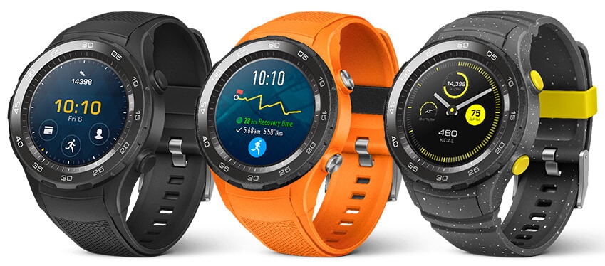 Quale di questi tre colori di Huawei Watch 2 starebbe bene al vostro polso? (foto)