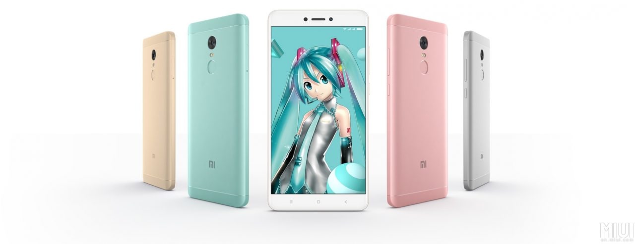 Xiaomi Redmi Note 4X ufficiale: non sottovalutatelo solo perché c&#039;è Hatsune Miku! (aggiornato con prezzo)