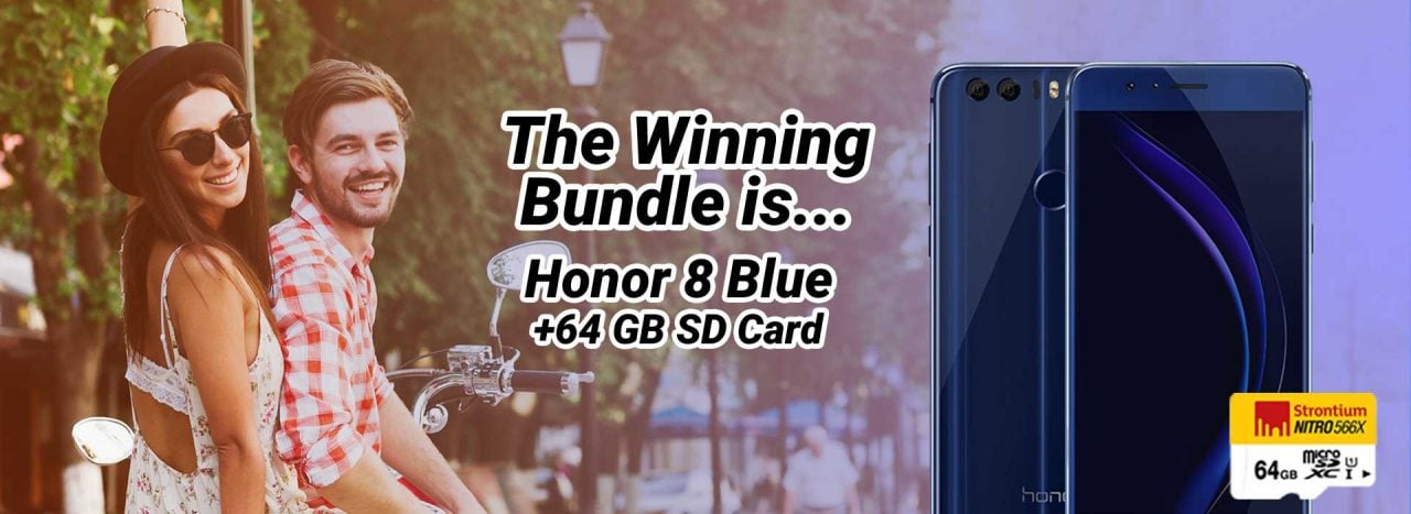Honor 8 è lo smartphone perfetto per San Valentino, secondo vMall