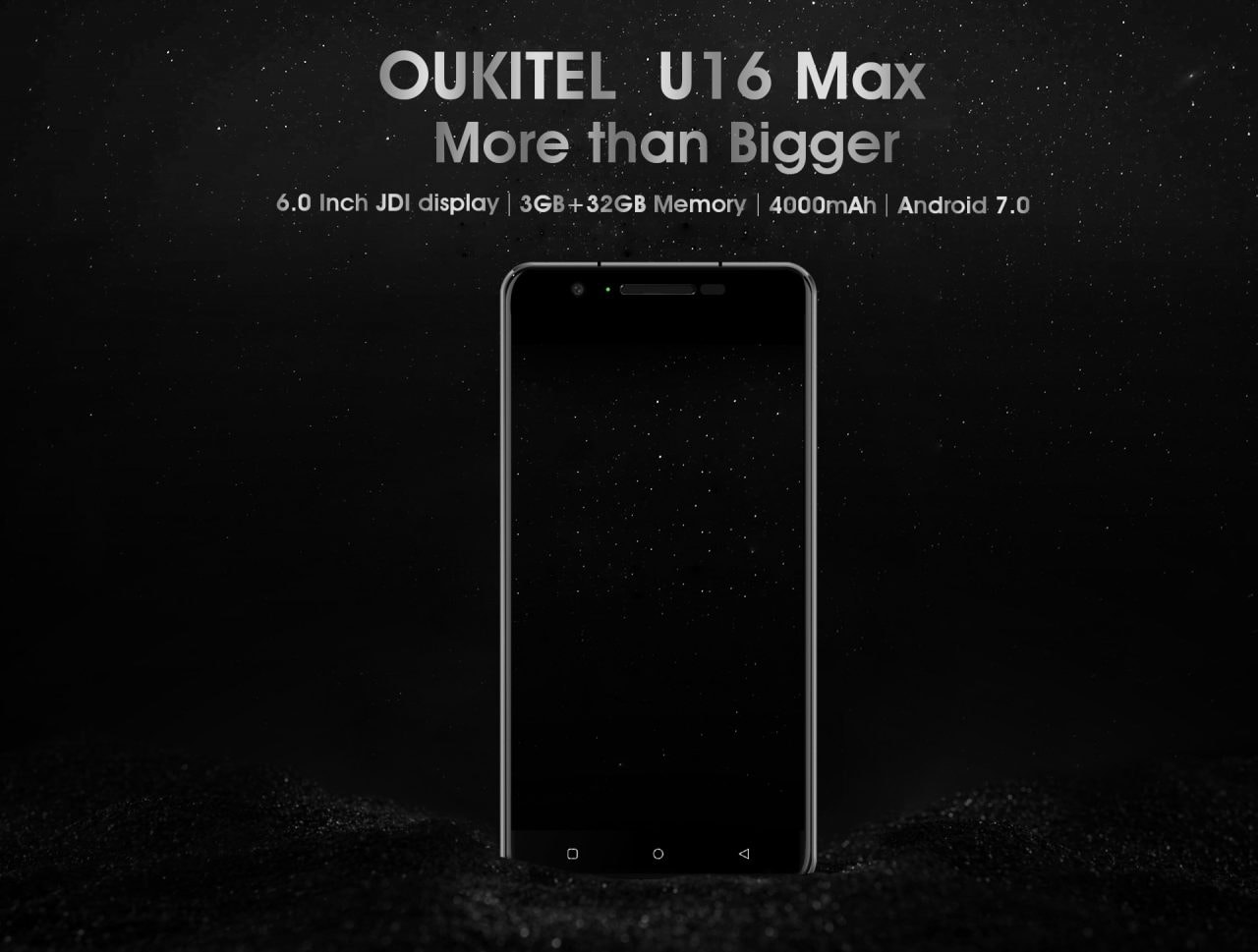 Oukitel U16 Max ufficiale: phablet di fascia bassa che non rinuncia all&#039;eleganza (aggiornato: disponibilità e prezzo)