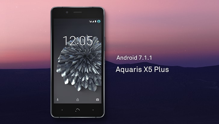 BQ Aquaris X5 Plus è il primo dispositivo non Google ad aggiornarsi ad Android 7.1.1