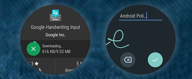Google rilascia l&#039;app Scrittura a mano libera per Android Wear 2.0 (foto)