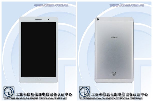 Nuovo tablet Huawei certificato in Cina: sei tu, Mediapad M3 Lite? (foto)