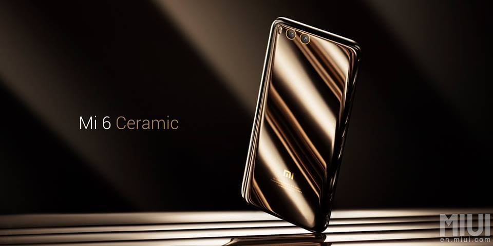 Xiaomi Mi6 Ceramic Edition è pronto a sbarcare sul mercato cinese
