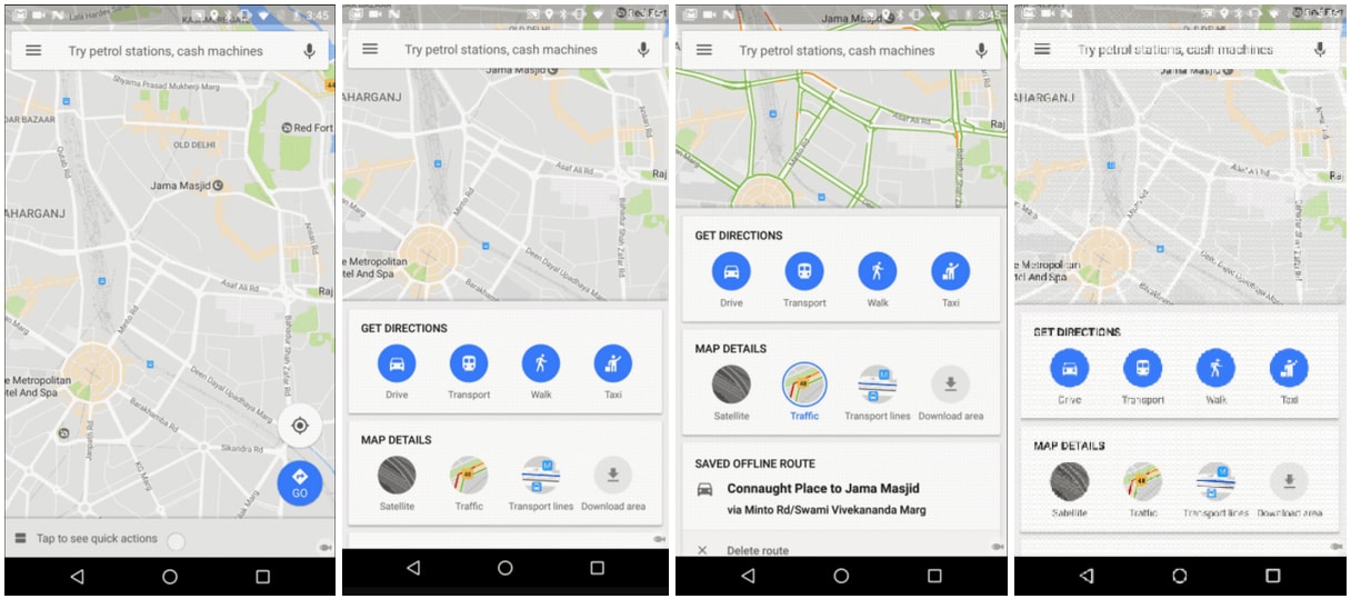 In India Google Maps ha una nuova interfaccia: più veloce e con shortcut rapide (foto)