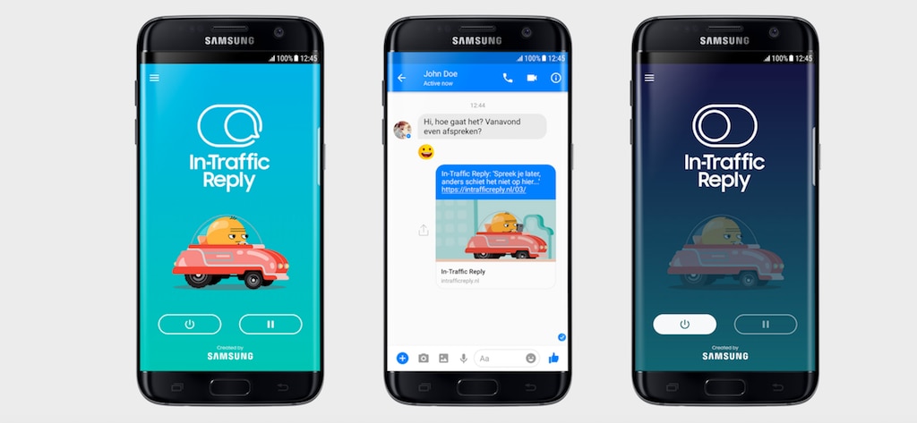 Samsung vuole farvi evitare distrazioni alla guida con la sua nuova app