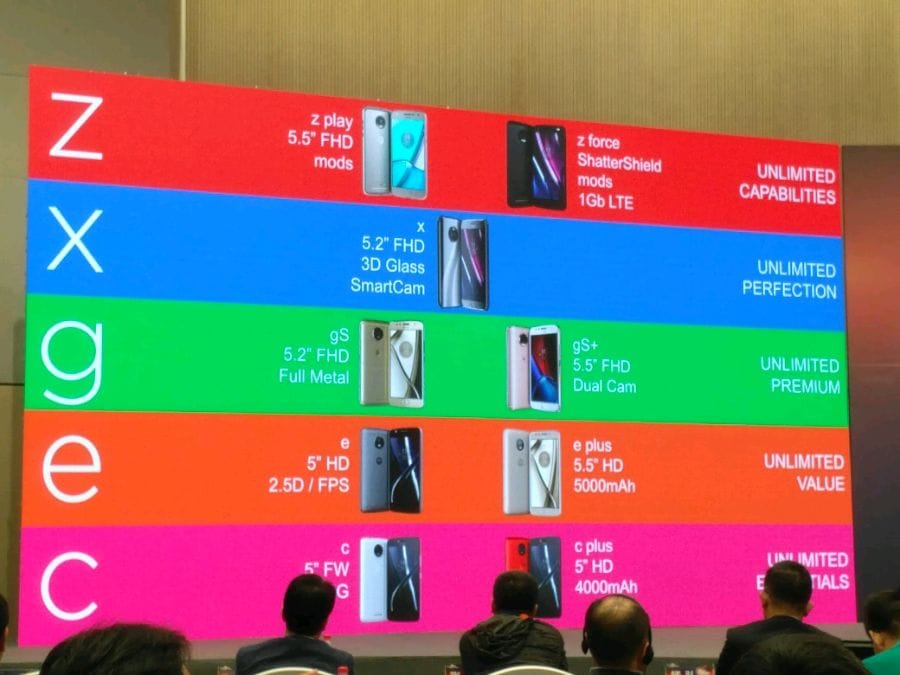 Trapelata la lineup 2017 completa della serie Moto di Lenovo: ce n&#039;è per tutte le tasche