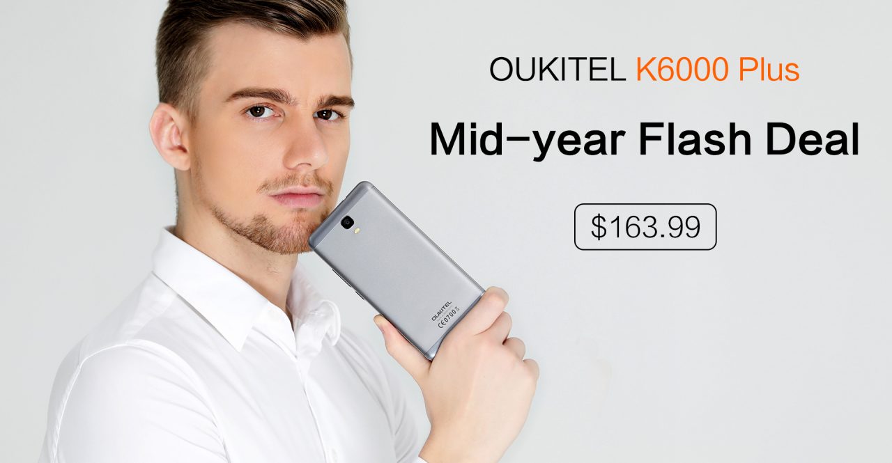 Oukitel K6000 Plus ancora in offerta: disponibile a 147€ su Aliexpress