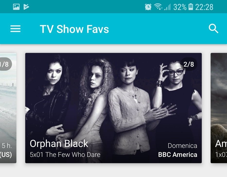 TV Show Favs beta in Material Design e si (ri)candida ad essere la migliore app per film e serie TV (aggiornato)