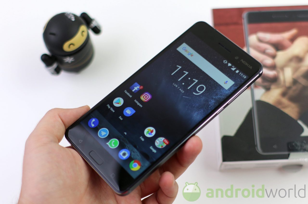 Nokia 6 si aggiorna ad Android 7.1.2 in Italia