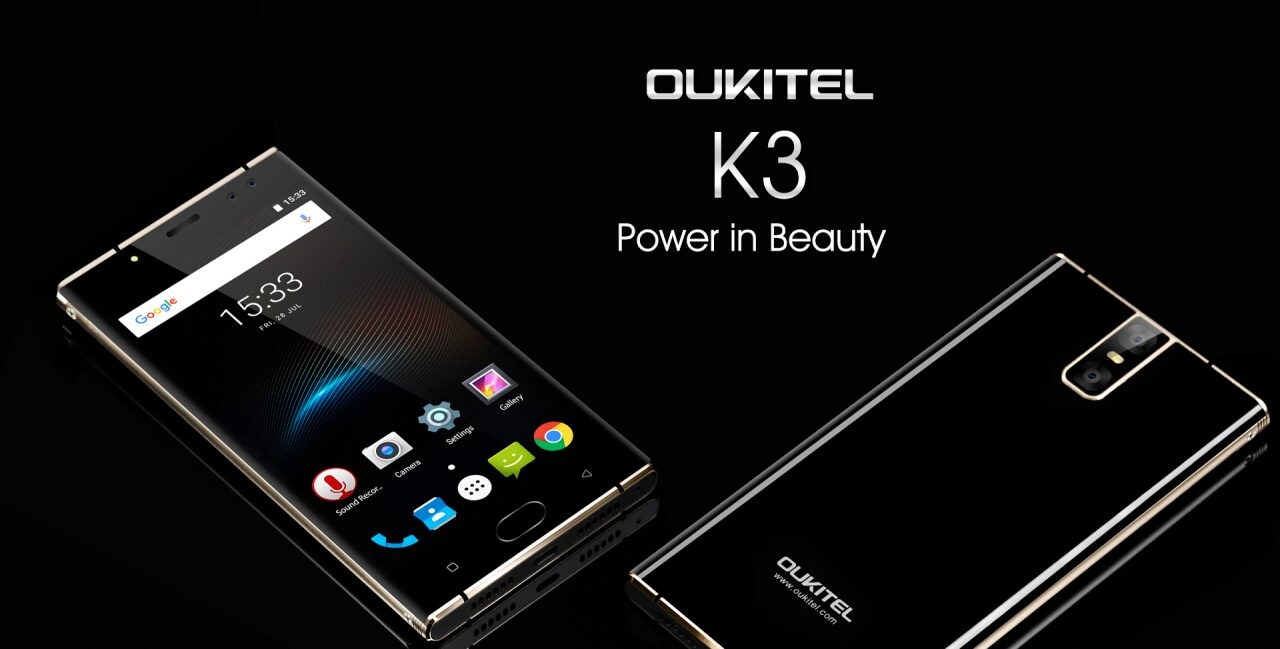 Oukitel K3 ufficiale: 4 fotocamere, batteria da 6.000 mAh e design alla Xperia (foto)