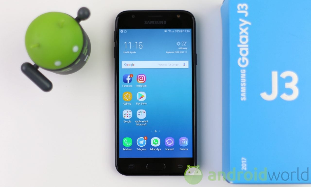 Samsung Galaxy J3 (2017) si sta davvero aggiornando ad Android Pie! (aggiornato: anche in Europa)
