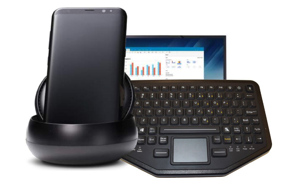 iKey lancia tastiera e monitor portatili, pensati per Samsung DeX (foto)