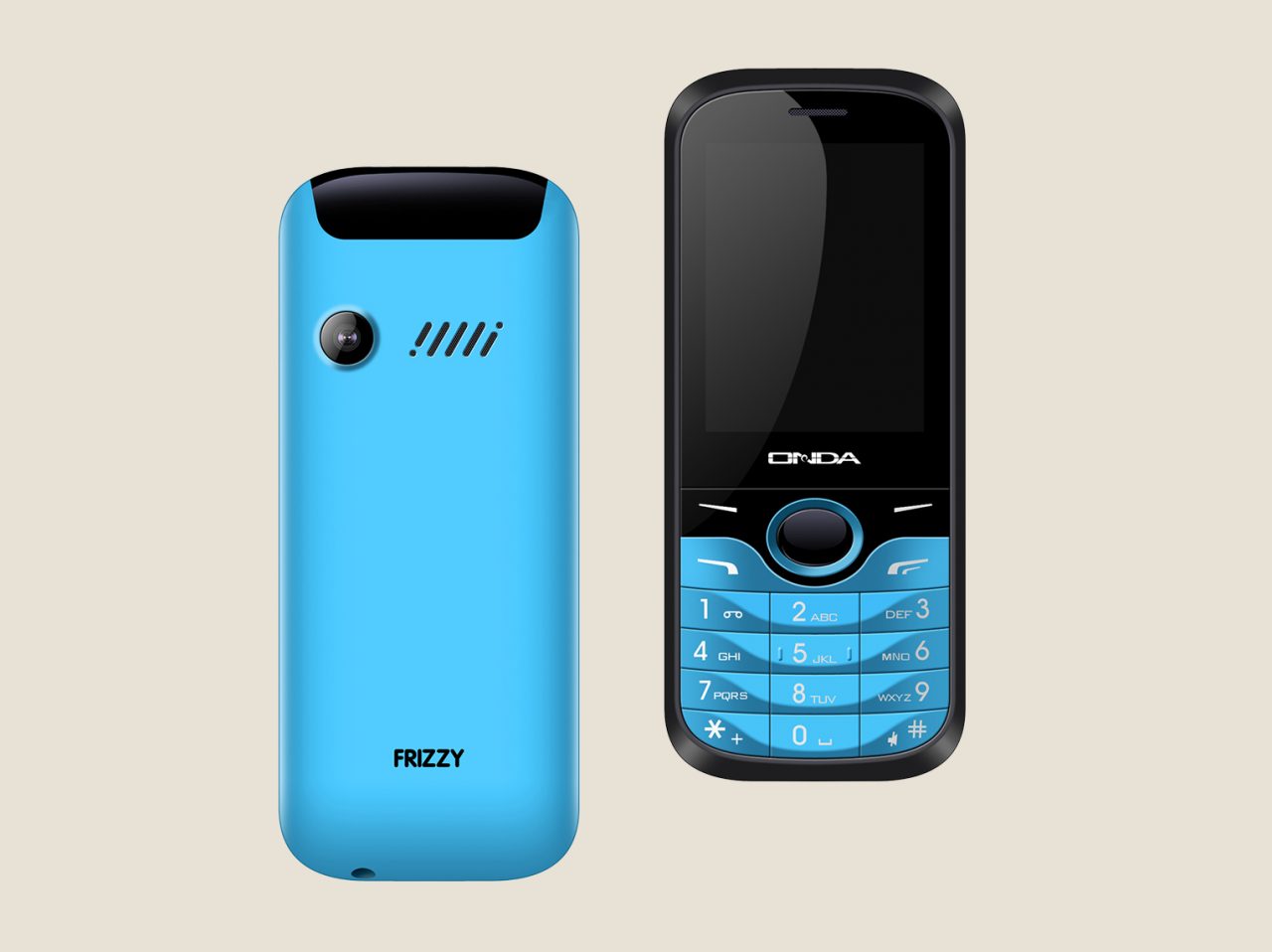 Onda Frizzy ufficiale: sembra un feature phone, ma invece ha Android (4.4.2)